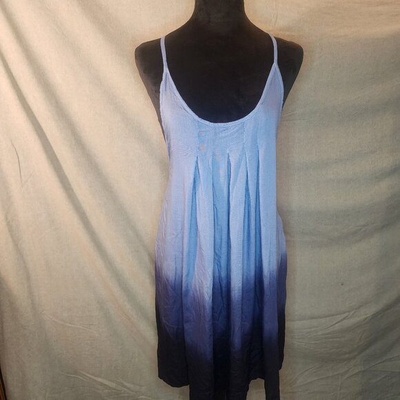 Boho Me Woven Strap Ombre Cover Up Dress - Picture 1 of 9